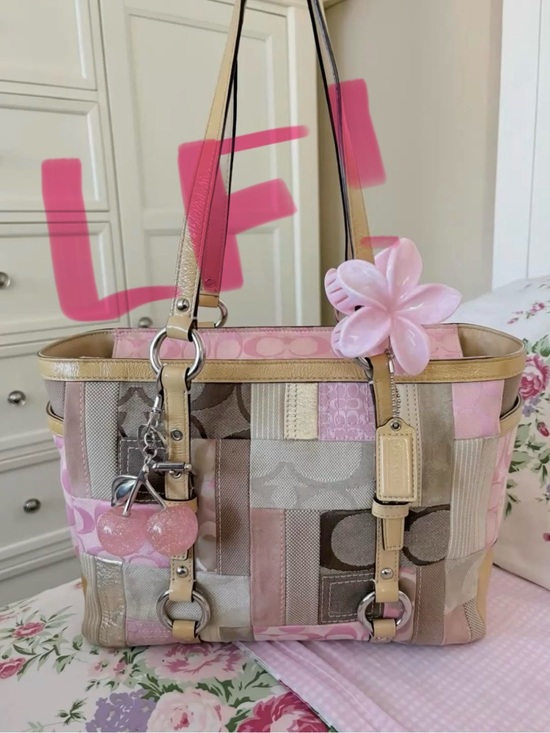 Coach Handbags - Looking for: Coach Pink Patchwork Hamptons Tote